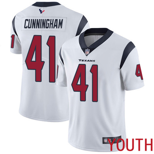 Houston Texans Limited White Youth Zach Cunningham Road Jersey NFL Football #41 Vapor Untouchable